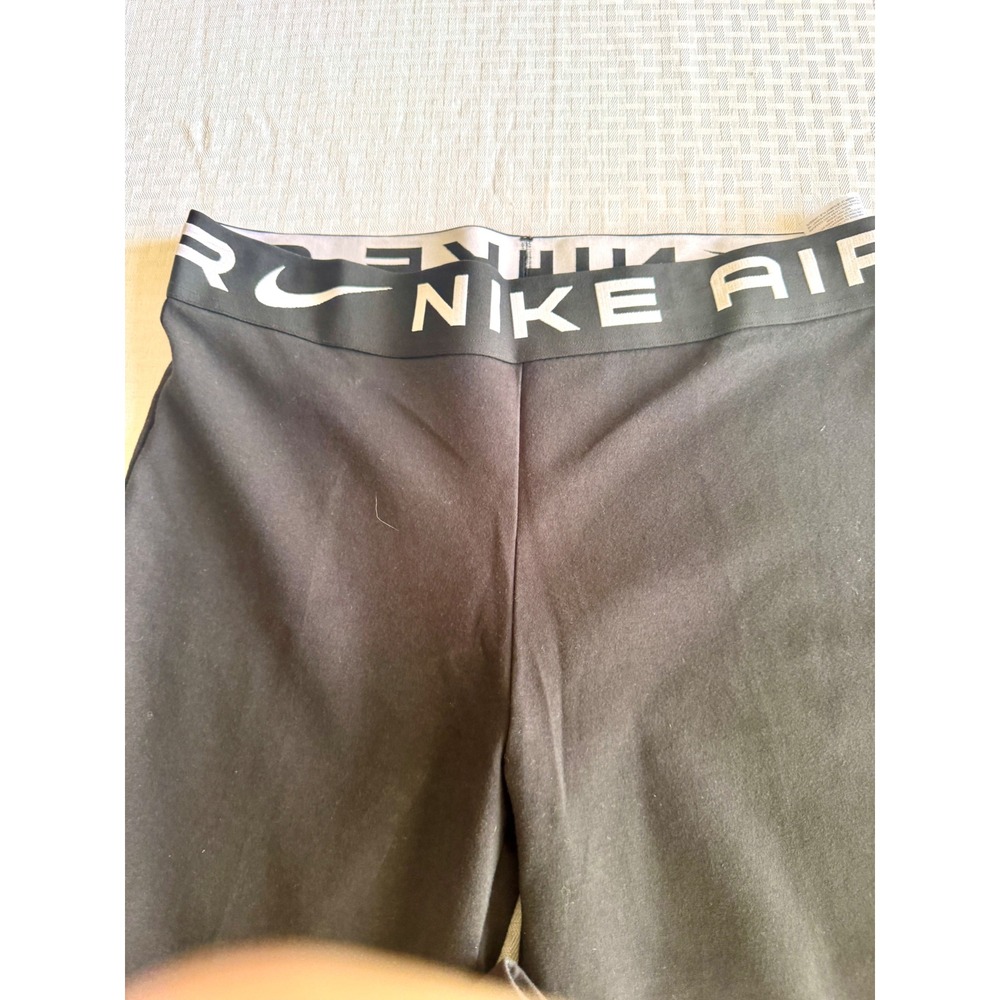 Nike Air Flare Yoga Pants Black High Waisted Athletic Leggings XL DQ6579-010 - Picture 6 of 7